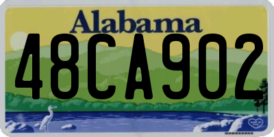 AL license plate 48CA902