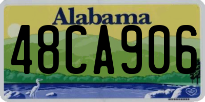 AL license plate 48CA906