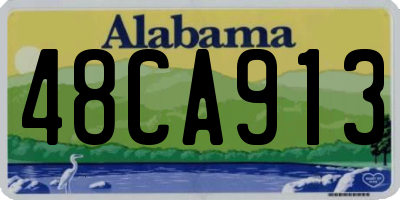 AL license plate 48CA913