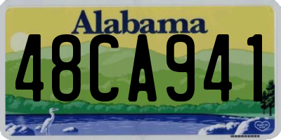 AL license plate 48CA941