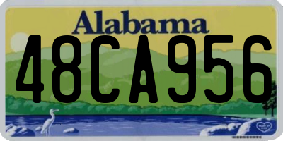 AL license plate 48CA956