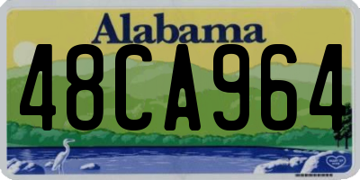 AL license plate 48CA964