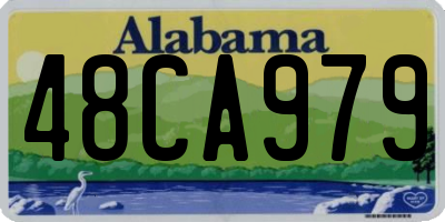 AL license plate 48CA979