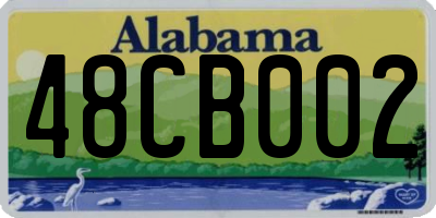 AL license plate 48CB002