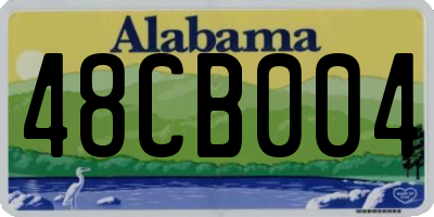 AL license plate 48CB004