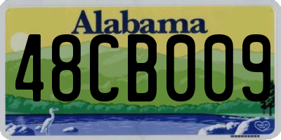 AL license plate 48CB009