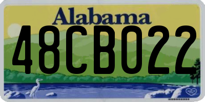 AL license plate 48CB022