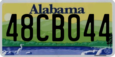 AL license plate 48CB044