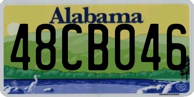 AL license plate 48CB046