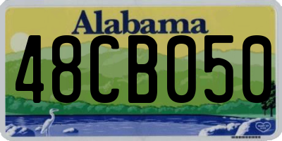 AL license plate 48CB050