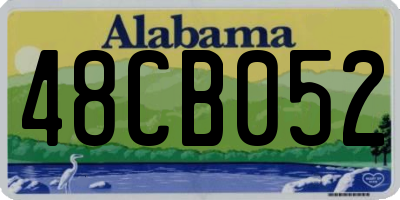 AL license plate 48CB052