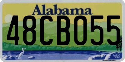 AL license plate 48CB055