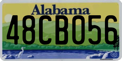 AL license plate 48CB056