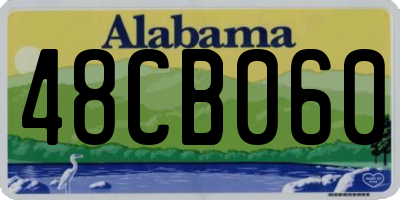 AL license plate 48CB060