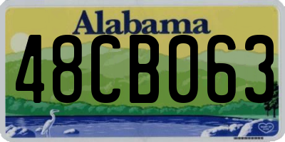 AL license plate 48CB063