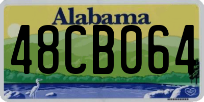 AL license plate 48CB064