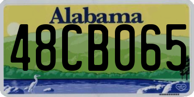 AL license plate 48CB065