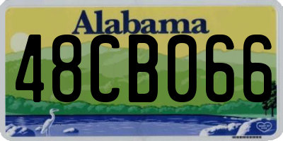 AL license plate 48CB066