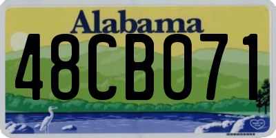 AL license plate 48CB071