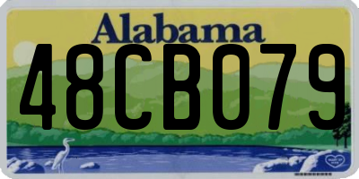 AL license plate 48CB079