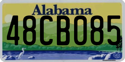 AL license plate 48CB085