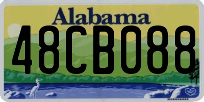 AL license plate 48CB088