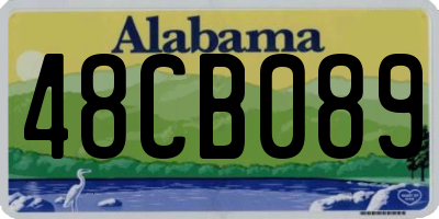 AL license plate 48CB089