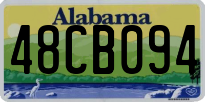 AL license plate 48CB094
