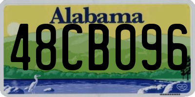 AL license plate 48CB096