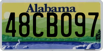 AL license plate 48CB097