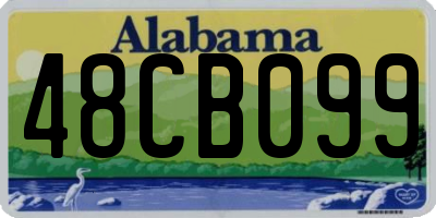 AL license plate 48CB099