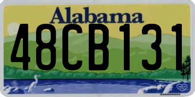 AL license plate 48CB131