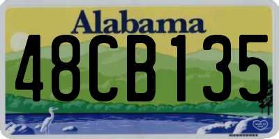 AL license plate 48CB135