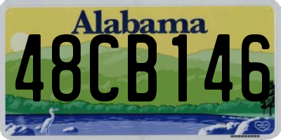 AL license plate 48CB146