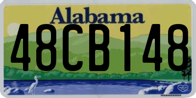 AL license plate 48CB148