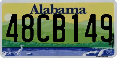 AL license plate 48CB149