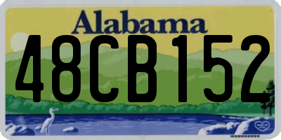 AL license plate 48CB152