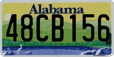 AL license plate 48CB156