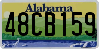 AL license plate 48CB159