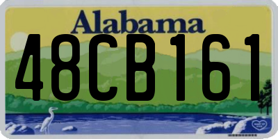 AL license plate 48CB161