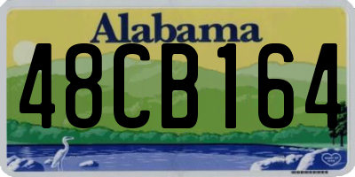 AL license plate 48CB164