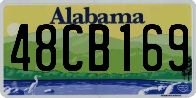 AL license plate 48CB169