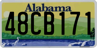 AL license plate 48CB171