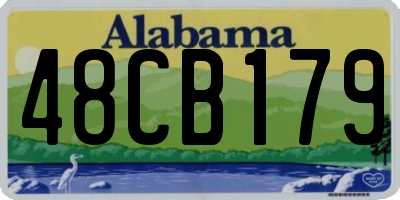 AL license plate 48CB179