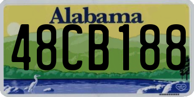 AL license plate 48CB188