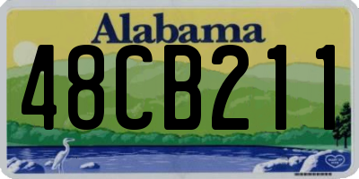 AL license plate 48CB211