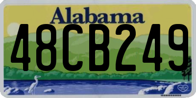 AL license plate 48CB249