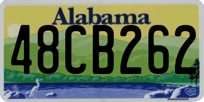 AL license plate 48CB262