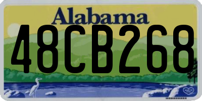 AL license plate 48CB268