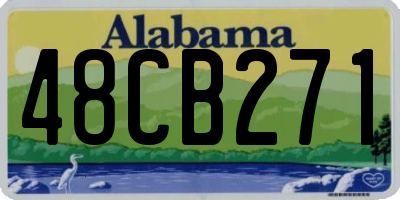 AL license plate 48CB271